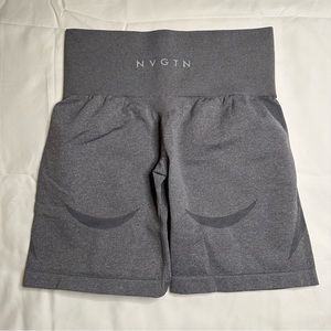 NVGTN Grey Contour Seamless Shorts